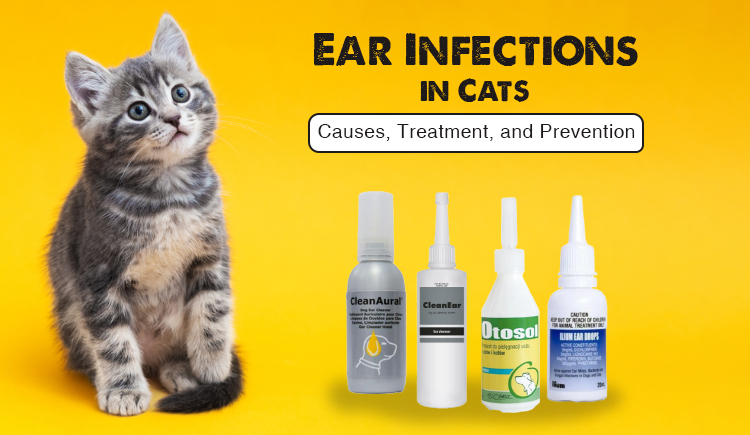 Ear infections in cats